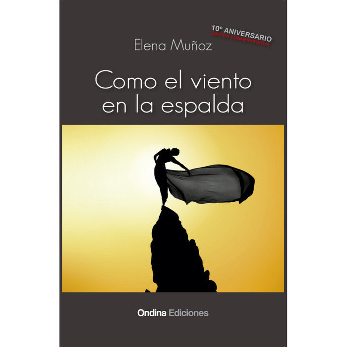COMO VIENTO EN LA ESPALDA, de MUÑOZ ECHEVERRIA | portada del libro