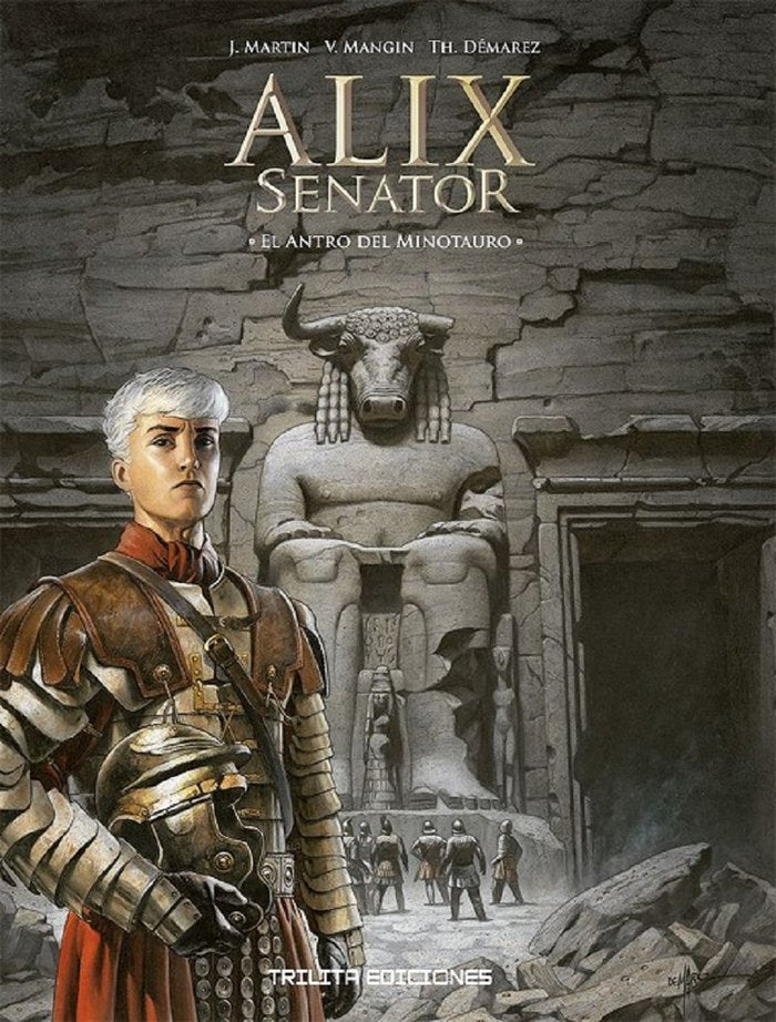 ALIX SENATOR 13 EL ANTRO DEL MINOTAURO, de Démarez, Thierry | portada del libro