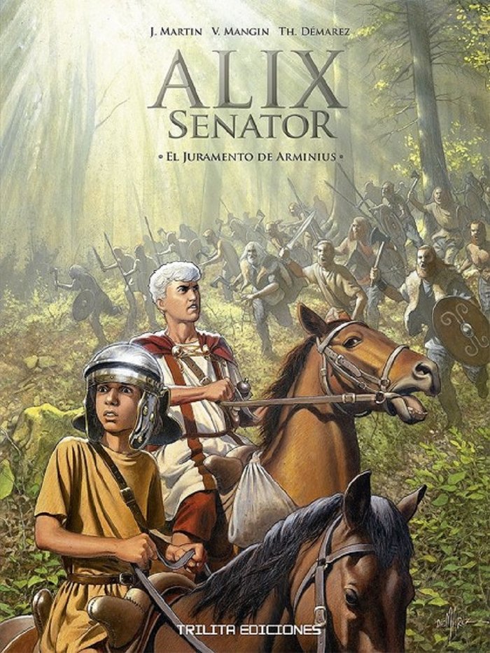 ALIX SENATOR 14. EL ANTRO DEL MINOTAURO, de Démarez, Thierry | portada del libro