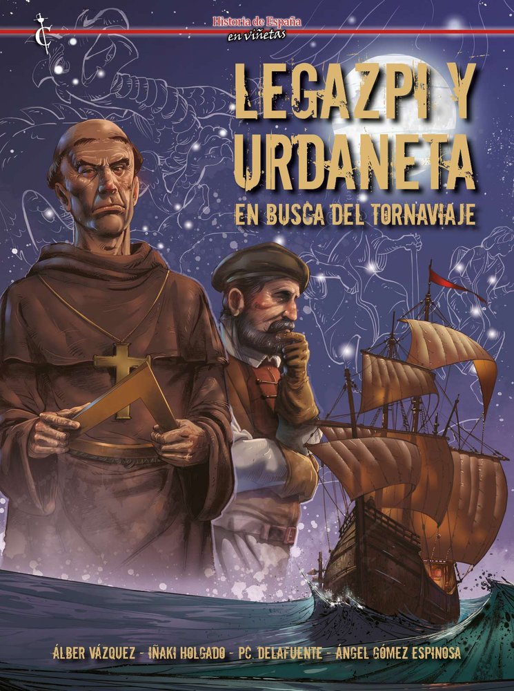 Legazpi y Urdaneta, de De la Fuente, Paco | portada del libro
