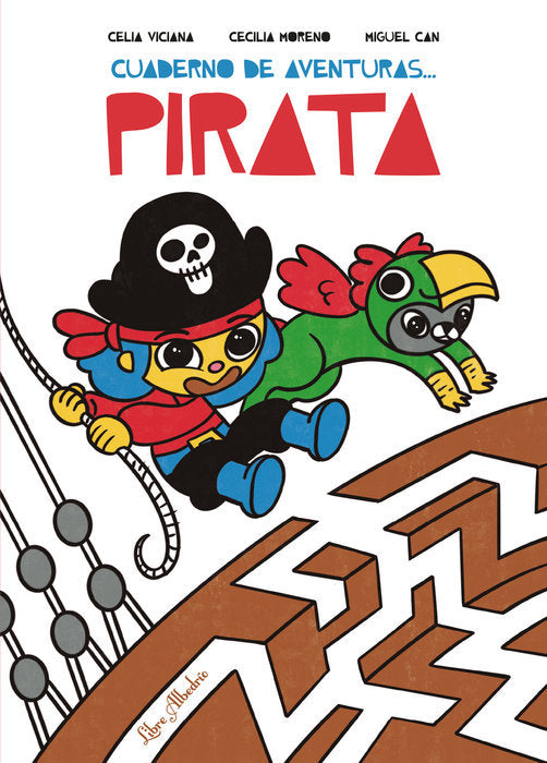 CUADERNO DE AVENTURAS... PIRATA, de CAN, MIGUEL | portada del libro