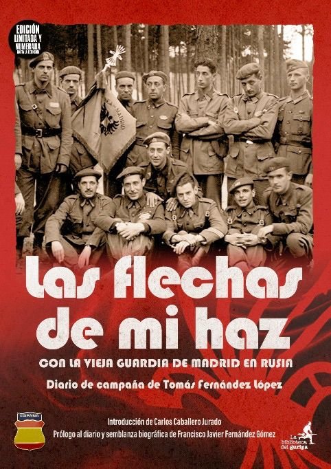 LAS FLECHAS DE MI HAZ (DIARIO DE CAMPAÑA), de TOMAS FERNANDEZ LOPEZ | portada del libro