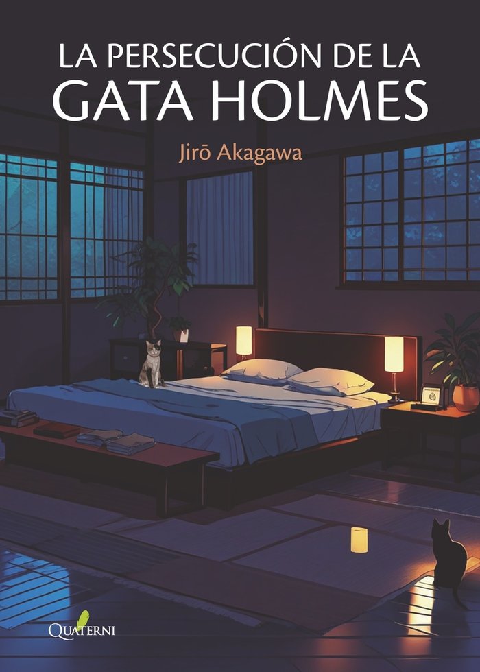LA PERSECUCION DE LA GATA HOLMES, de AKAGAWA, JIRO | portada del libro