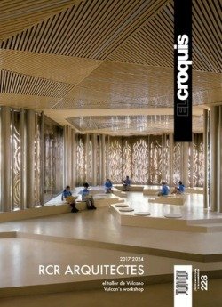 EL CROQUIS 228 RCR ARCHITECTES 2017-2024 TALLER DE VULCANO, de AA.VV. | portada del libro
