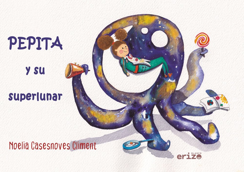 Pepita y su superlunar, de Casesnoves Climent, Noelia | portada del libro