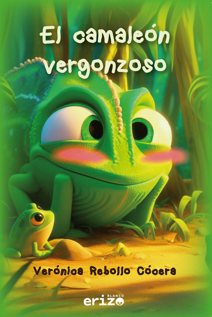 El camaleón vergonzoso, de Rebollo Cócera, Verónica | portada del libro