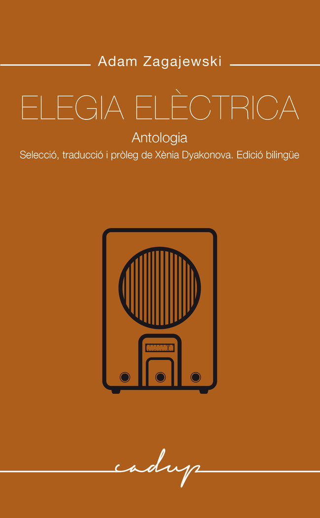 ELEGIA ELECTRICA, de ZAGAJEKSKI | portada del libro