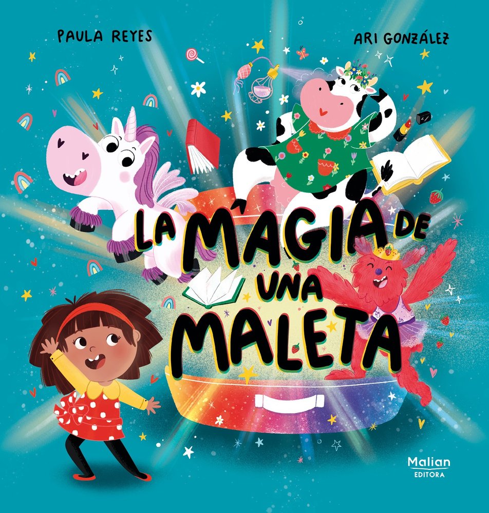 LA MAGÍA DE UNA MALETA, de REYES, PAULA | portada del libro