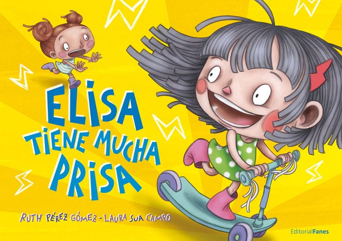 Elisa tiene mucha prisa, de Pérez Gómez, Ruth | portada del libro