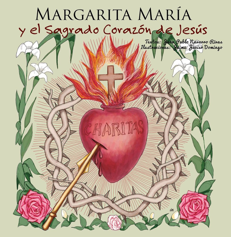 MARGARITA MARIA Y EL SAGRADO CORAZON DE JESUS, de Domingo Martínez, Jaime Javier | portada del libro