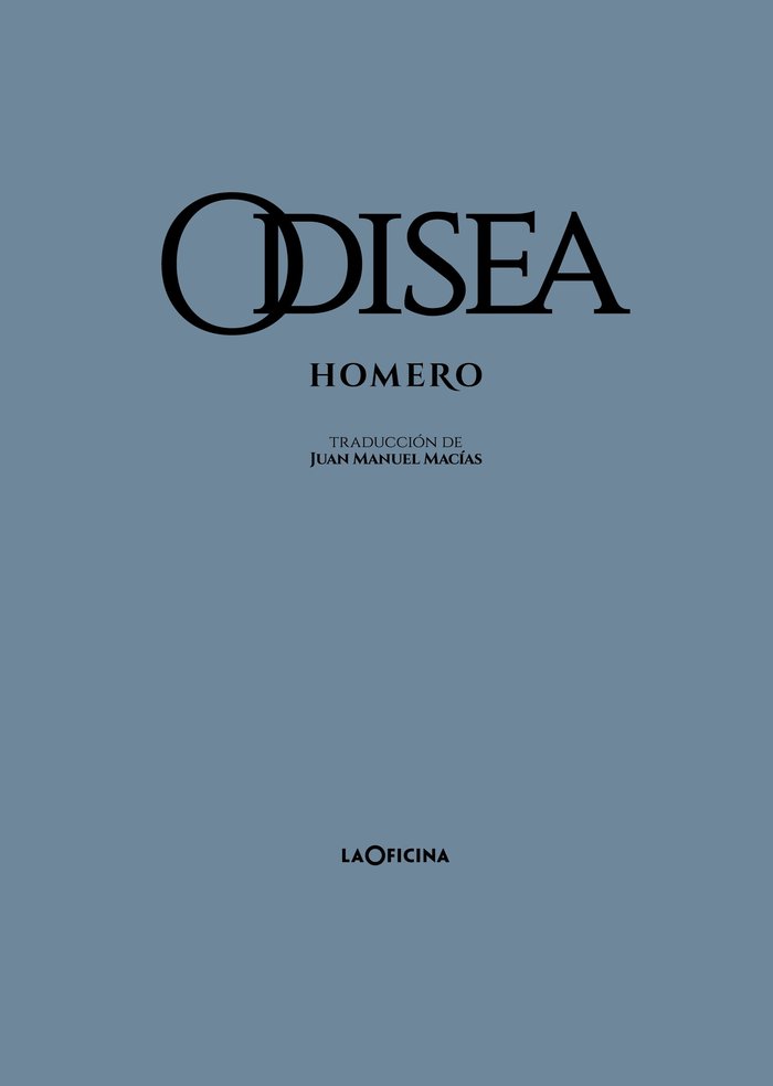 ODISEA, de HOMERO | portada del libro