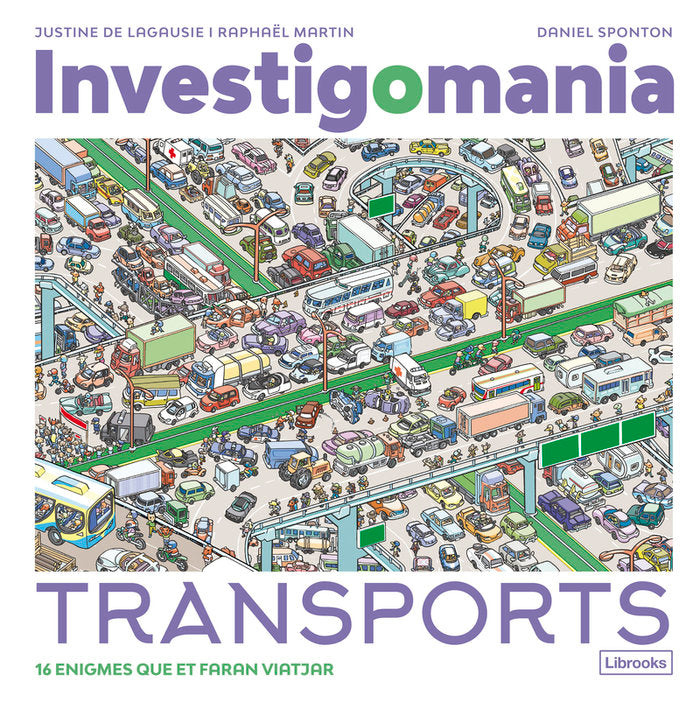 Investigomania. transports, de MARTIN,RAPHAEL | portada del libro