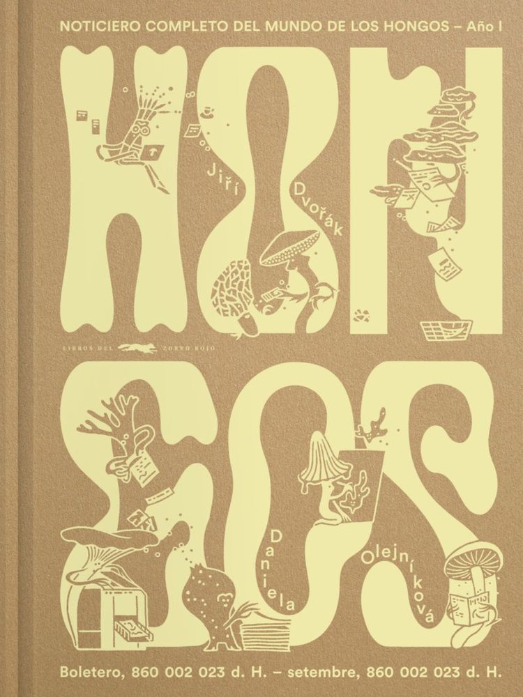 HONGOS, de DVORAK, JIRI | portada del libro