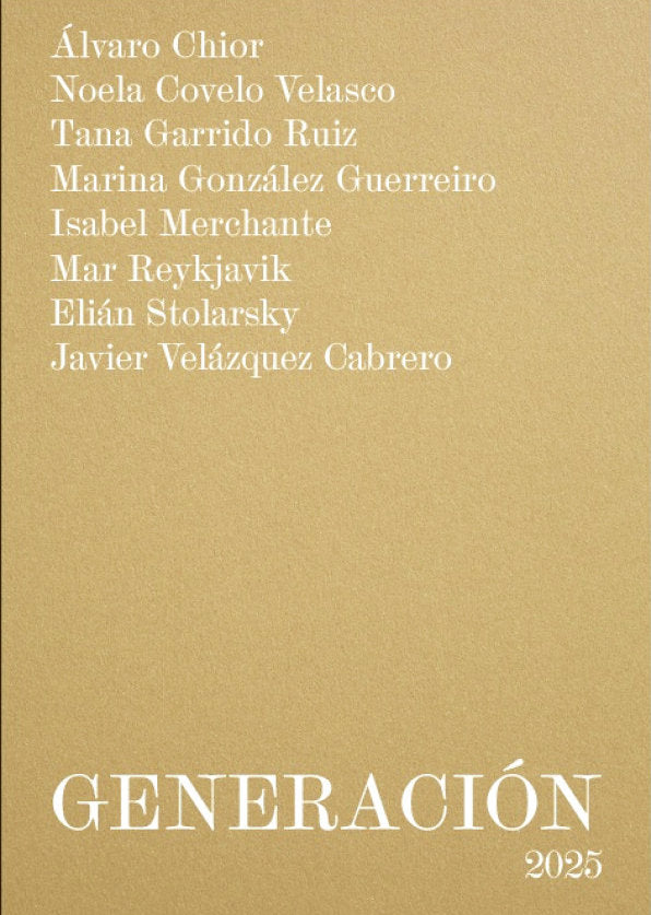 GENERACION 2025, de VARIOS AUTORES | portada del libro