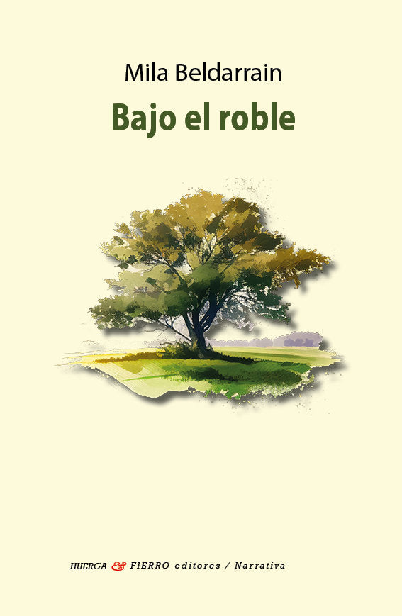 BAJO EL ROBLE, de BELDARRAIN | portada del libro