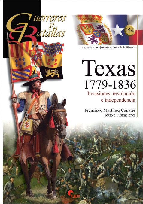 TEXAS 1779-1836, de MARTINEZ CANALES, FRANCISCO | portada del libro