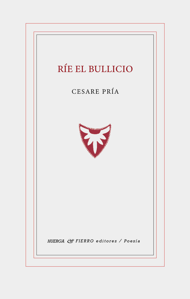 RIE EL BULLICIO, de CESARE PRIA | portada del libro