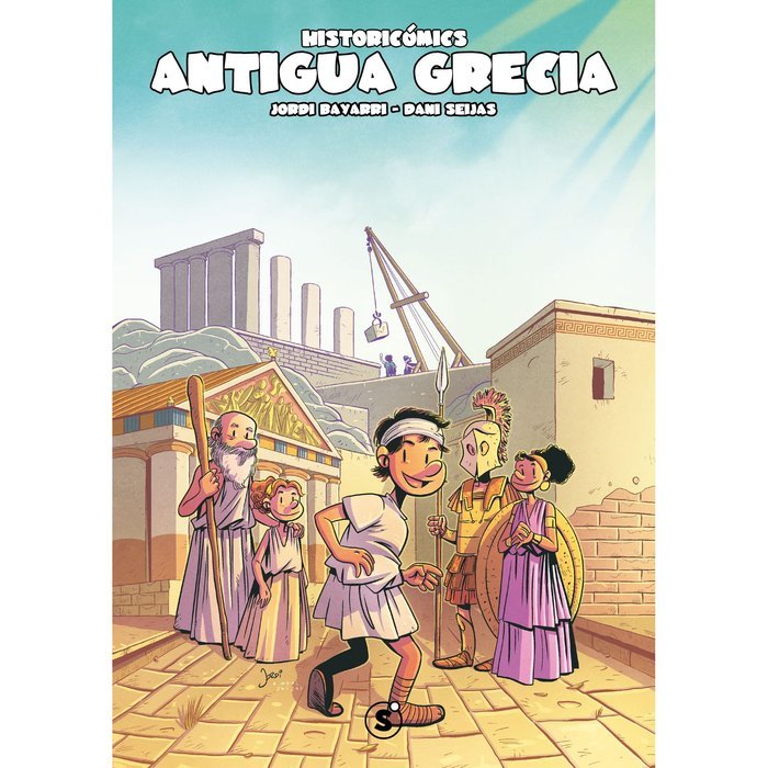 HISTORICOMICS ANTIGUA GRECIA, de JORDI BAYARRI | portada del libro