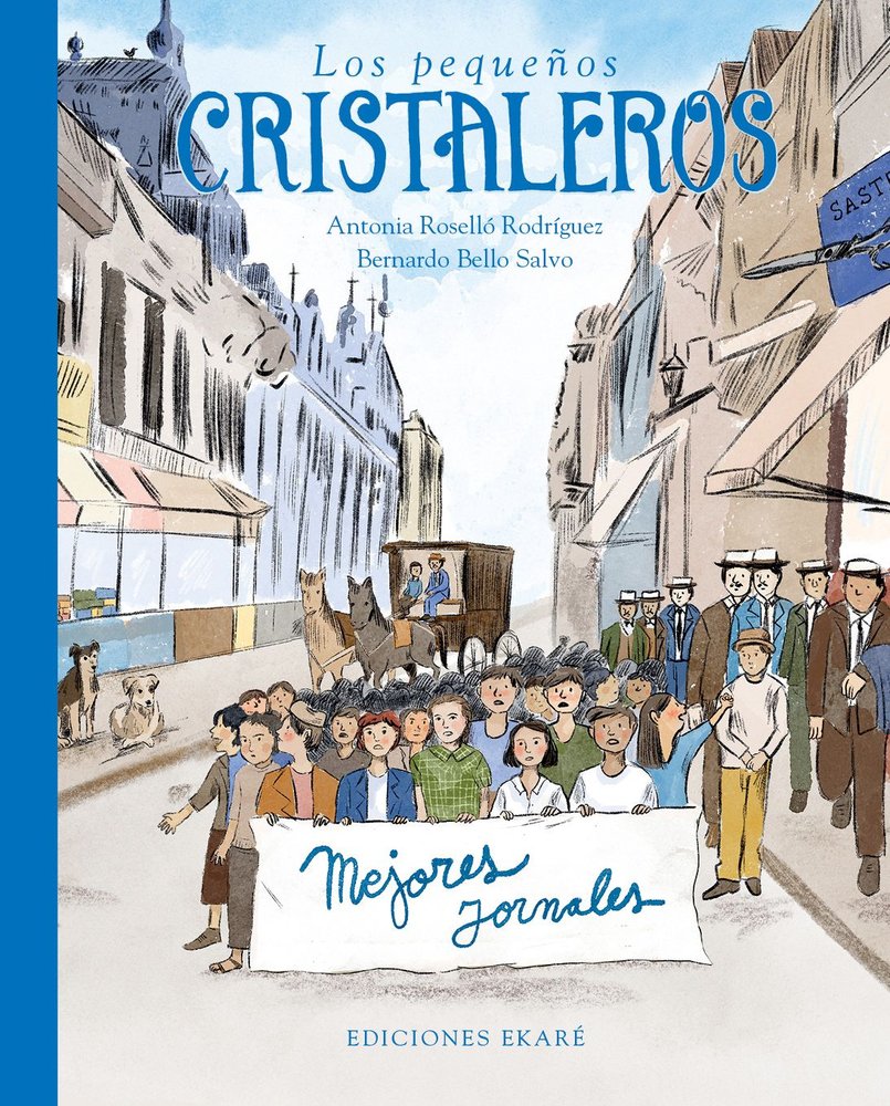 LOS PEQUEÑOS CRISTALEROS, de ANTONIA ROSELLO RODRIGUEZ, | portada del libro