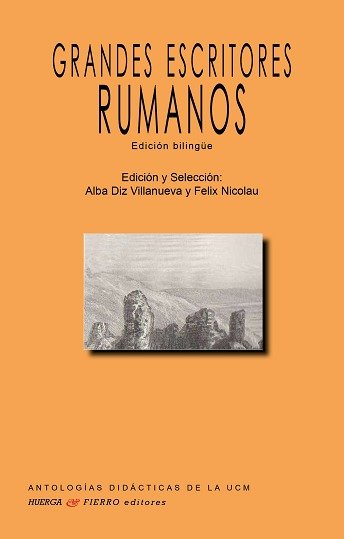 GRANDES ESCRITORES RUMANOS, de DIZ VILLANUEVA | portada del libro