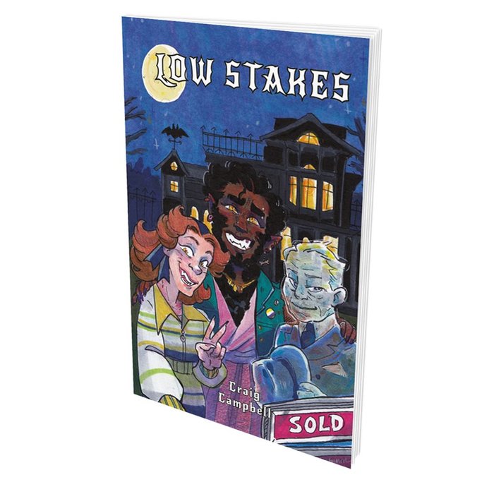 JUEGO DE ROL LOW STAKES | portada del libro