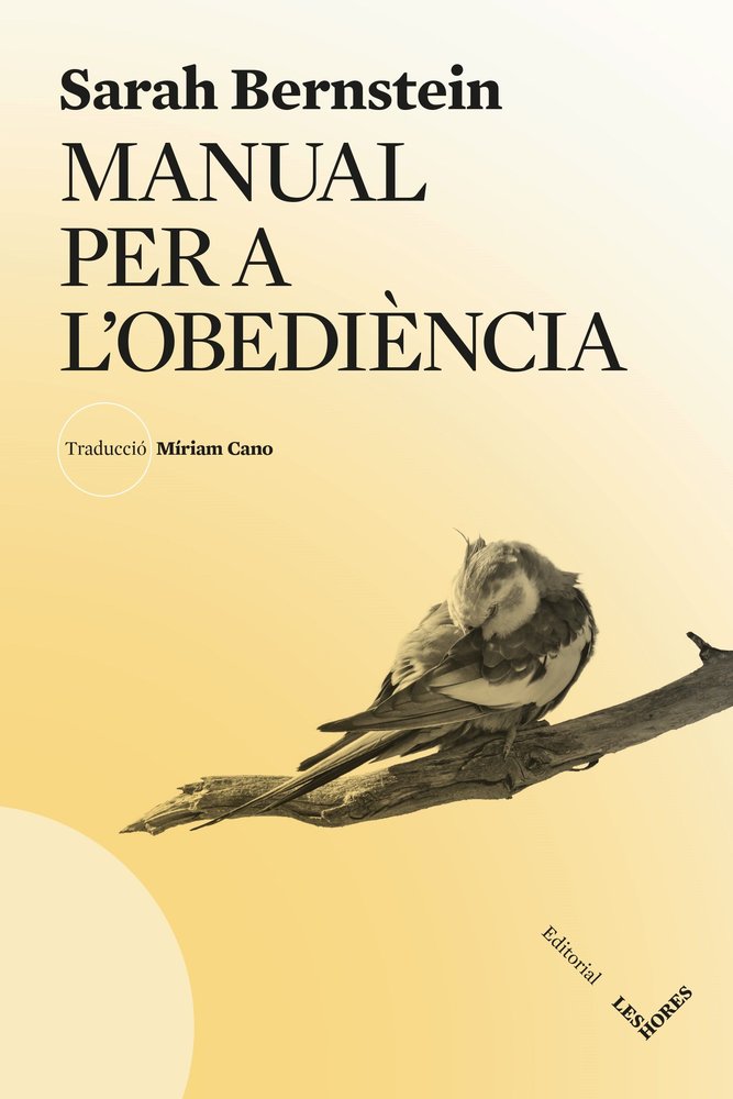 MANUAL PER L'OBEDIENCIA, de BERNSTEIN, SARAH | portada del libro