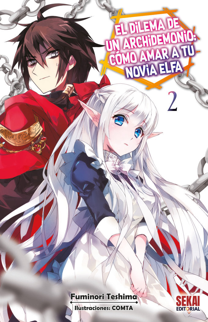 EL DILEMA DE UN ARCHIDEMONIO COMO AMAR A TU NOVIA ELFA 2, de Teshima, Fuminori | portada del libro