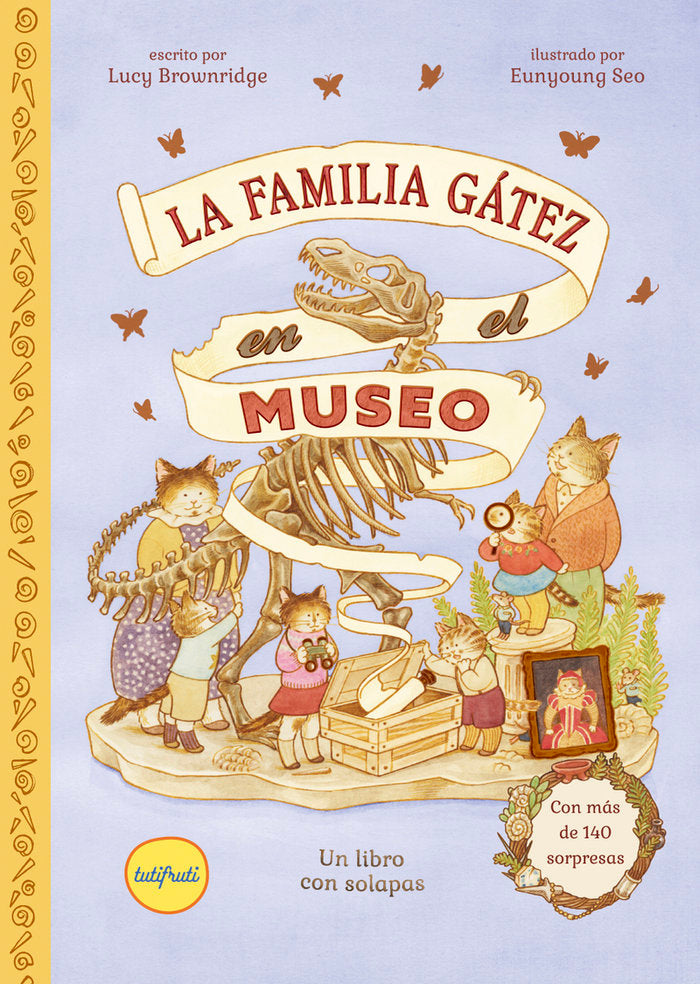 FAMILIA GATEZ EN EL MUSEO,LA, de BROWNRIDGE,LUCY | portada del libro