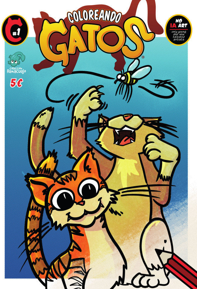 Coloreando Gatos  1, de SARNAGO, IVAN | portada del libro