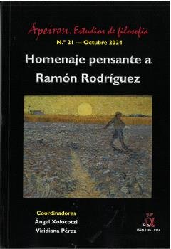 HOMENAJE PENSANTE A RAMON RODRIGUEZ | portada del libro