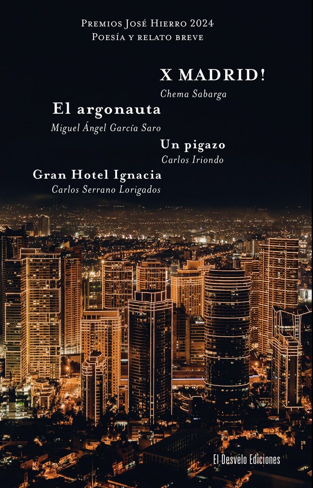 PREMIOS JOSE HIERRO 2024, de GARCIA SARO,MIGUEL ANGEL | portada del libro