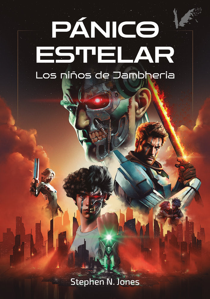 Pánico estelar, de Jones, Stephen N. | portada del libro
