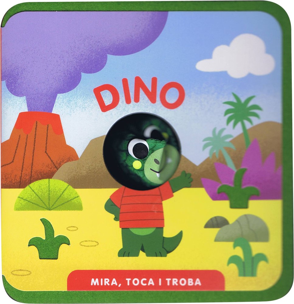 MIRA TOCA I TROBA DINO, de AA.VV. | portada del libro