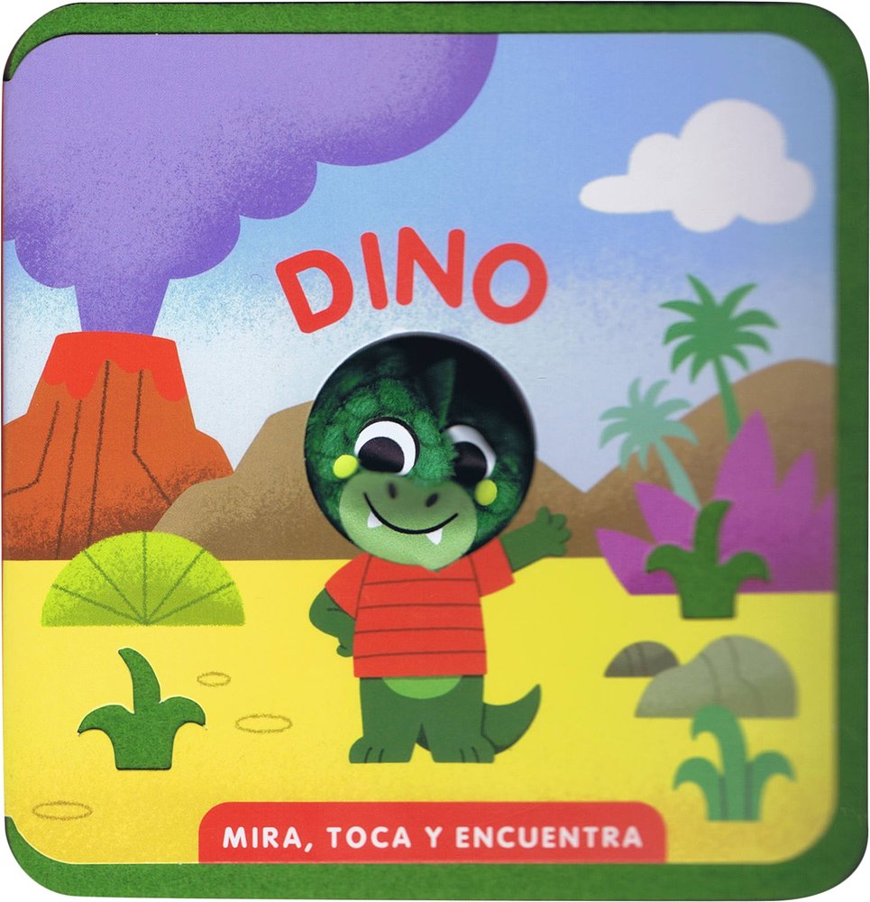 MIRA TOCA Y ENCUENTRA DINO, de AA.VV. | portada del libro