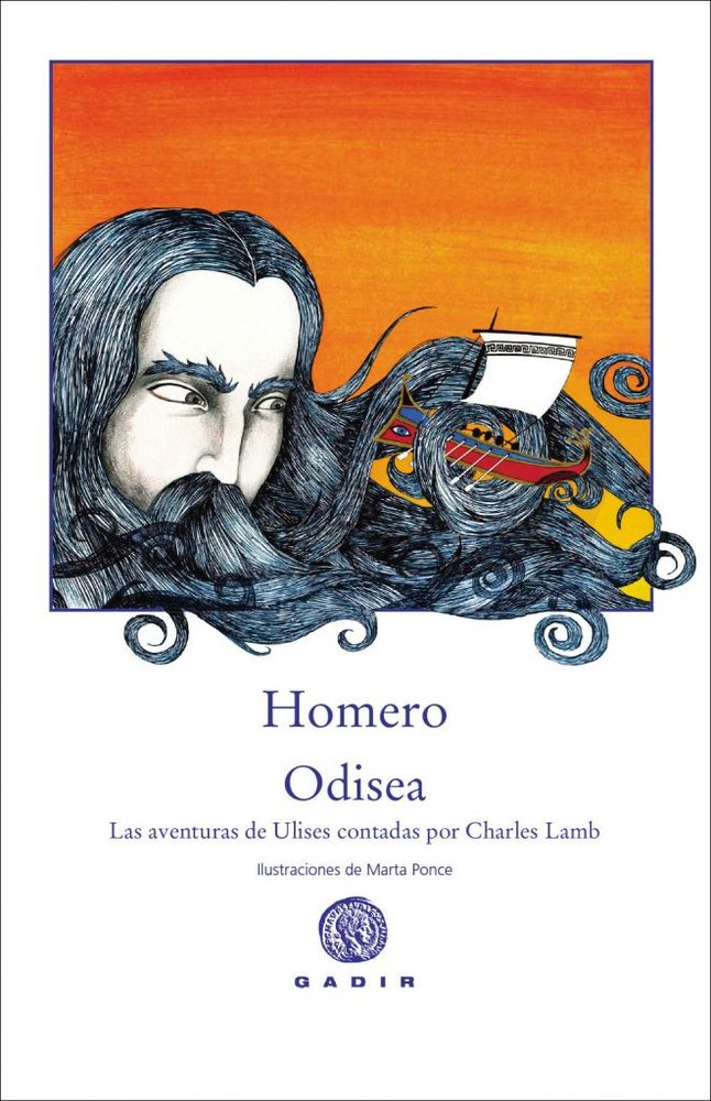ODISEA, de HOMERO | portada del libro