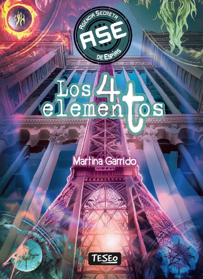 ASE. LOS 4 ELEMENTOS, de GARRIDO, MARTINA | portada del libro