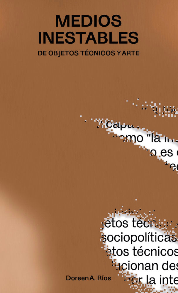 MEDIOS INESTABLES, de Rios | portada del libro