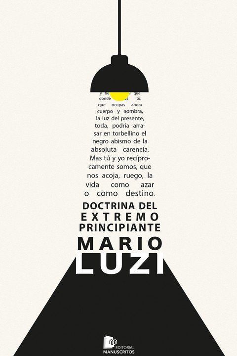 DOCTRINA DEL EXTREMO PRINCIPIANTE, de MARIO LUZI | portada del libro