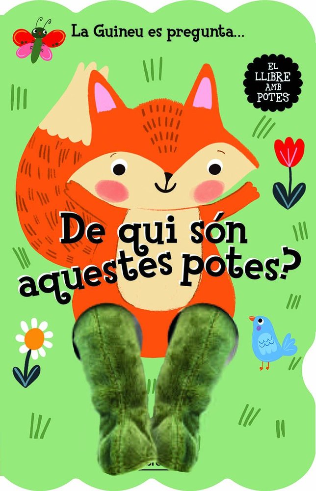 LA GUINEU ES PREGUNTA... DE QUI SON AQUESTES POTES?, de IMAGEBOOKS, STUDIO | portada del libro