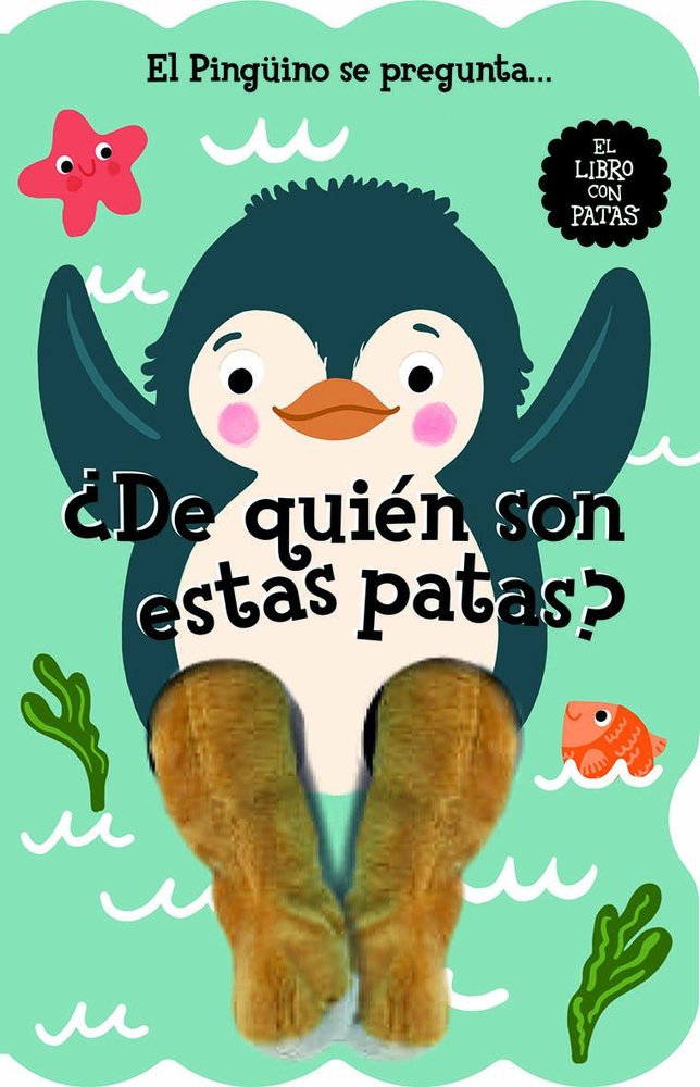 EL PINGUINO SE PREGUNTA... ¿DE QUIEN SON ESTAS PATAS?, de IMAGEBOOKS, STUDIO | portada del libro