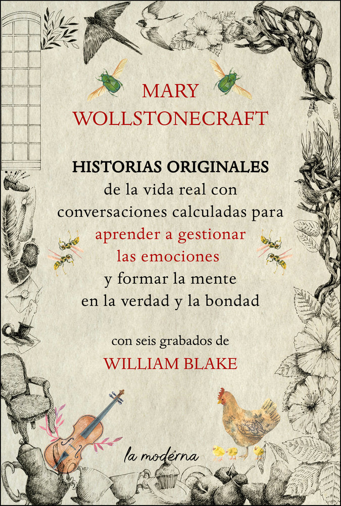 Historias originales de la vida real, de Wollstonecraft, Mary | portada del libro