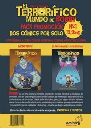 PACK 2X1 EL TERRORIFICO MUNDO DE BOBBY 1, de OSCAR MARTIN | portada del libro