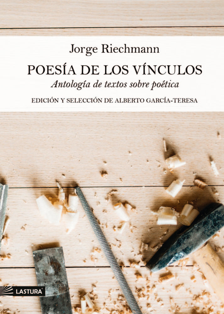 Poesía de los vínculos, de Riechmann, Jorge | portada del libro