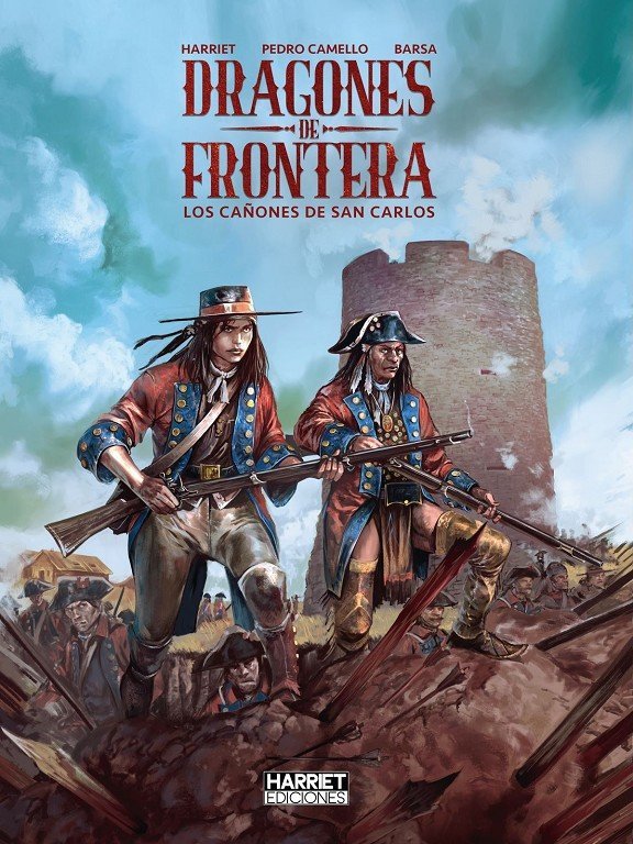 DRAGONES DE FRONTERA LOS CAÑONES DE SAN CARLOS, de CAMELLO, PEDRO | portada del libro