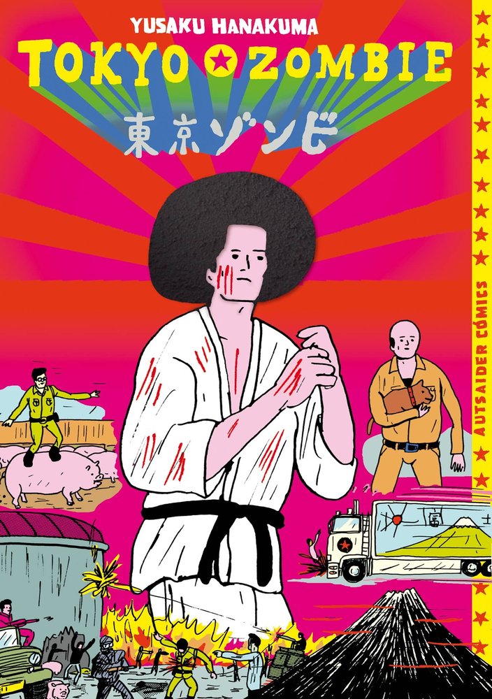 TOKYO ZOMBIE, de YUSAKU HANAKUMA | portada del libro