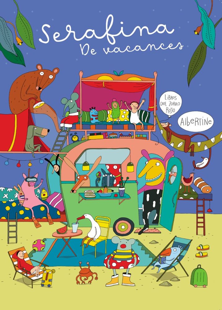 SERAFINA DE VACANCES - CATALA, de ALBERTINE | portada del libro