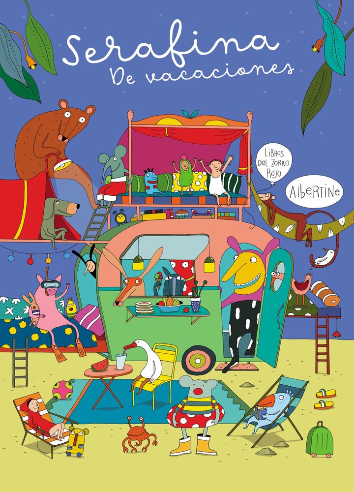 Serafina de vacaciones, de Albertine | portada del libro