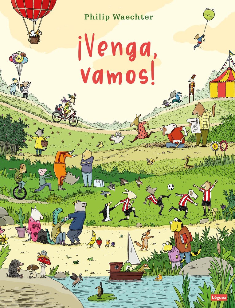 ¡Venga, vamos!, de "BOIE | portada del libro