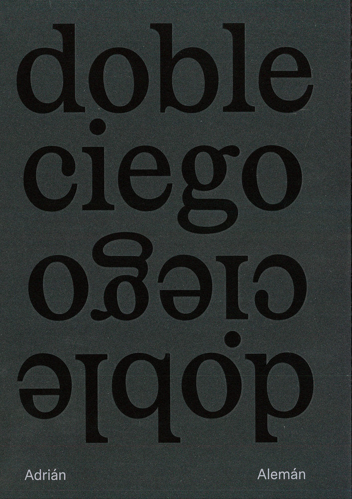 Doble ciego, de Alemán Bastarrica, Adrián | portada del libro