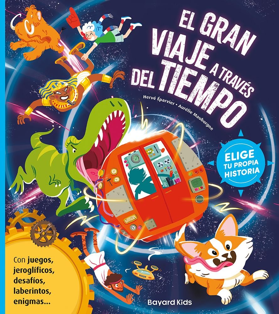 EL GRAN VIAJE A TRAVES DEL TIEMPO, de EPARVIER, HERVE | portada del libro